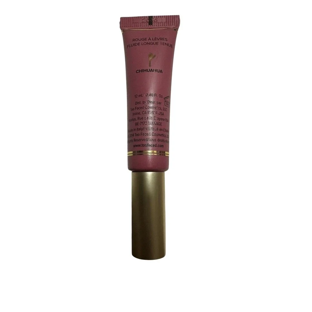 Too Faced Melted Liquified Long Wear Lipstick - CHIHUAHUA - 12ml / .40 fl oz New